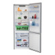 Combină frigorifică Beko RCNE560E40ZXBN, NeoFrost, Dual Cooling, 514 l, Clasa E, HarvestFresh, Control touch, H 192 cm, Argintiu