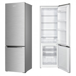 Combină frigorifică Albatros CFX341, Sistem de răcire static, 262 l, Clasa energetică F, H 180 cm, Inox