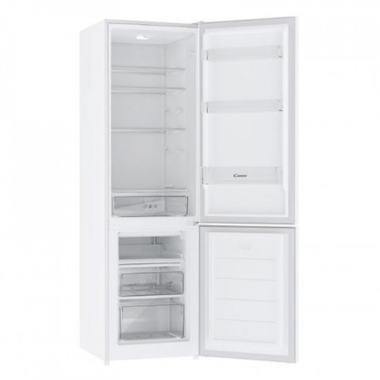 Combină frigorifică Candy CHICS5182WN, Sistem de răcire static, 262 l, Clasa energetică F, H 180 cm, Alb