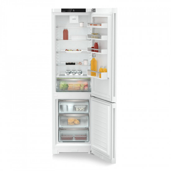 Combină frigorifică Liebherr CNF 26103 Pure, Sistem de răcire No Frost, 371 l, EasyFresh, Clasa F, H 201.5 cm, Alb