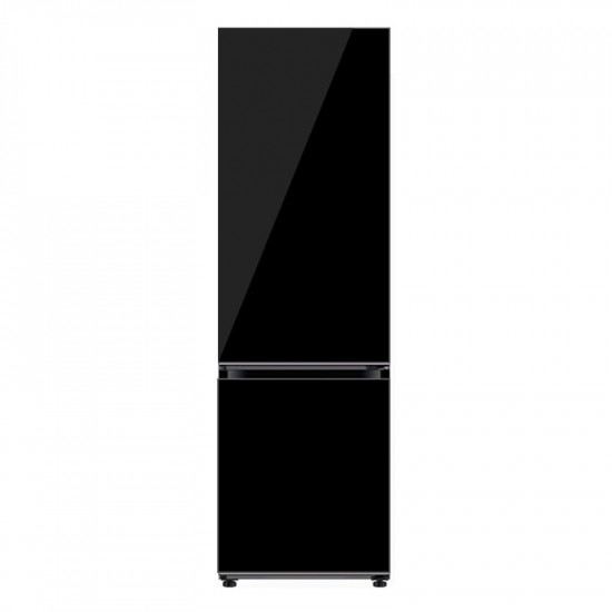 Combină frigorifică Samsung RB34A7B5E22, No Frost, Metal Cooling, Optimal & Humidity Fresh+, 344 l, Clasa E, Digital Inverter, H 185 cm, Sticlă neagră