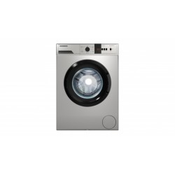 Masina de spalat rufe Heinner HWM-VT0610CHSD++, 6 kg, 1000 rpm, Clasa D, Display digital, Functie Start intarziat, Argintiu