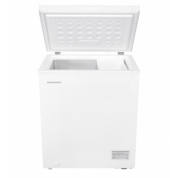 Lada frigorifica Heinner HCF-HM145CE++, 142 l, Clasa E, Convertibila Frigider/Congelator, Control electronic, Alb