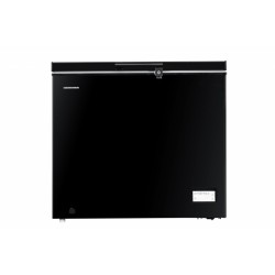 Lada frigorifica Heinner HCF-205NHBKE++, 198 l, Clasa E, Compresor inverter, Control electronic, Display waterproof, Negru