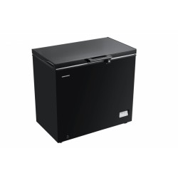 Lada frigorifica Heinner HCF-205NHBKE++, 198 l, Clasa E, Compresor inverter, Control electronic, Display waterproof, Negru
