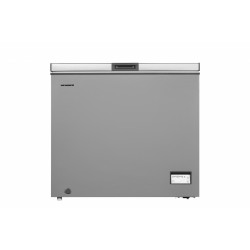 Lada frigorifica Heinner HCF-205NHSE++, 198 l, Clasa E, Compresor inverter, Control electronic, Display waterproof, Argintiu