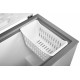 Lada frigorifica Heinner HCF-205NHSE++, 198 l, Clasa E, Compresor inverter, Control electronic, Display waterproof, Argintiu