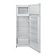 Frigider cu doua usi Heinner HF-V242E++, 242 l, Less Frost, Clasa E, Control mecanic, Iluminare LED, H 160 cm, Alb