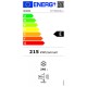 Lada frigorifica Heinner HCF-HM246CSE++, 246 l, Clasa E, Convertibila Frigider/Congelator, Control electronic, Argintiu