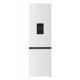 Combina frigorifica Heinner HC-HM260WDE++, 260 l, Control electronic, Dozator de apa, Iluminare LED, Usi reversibile, Clasa E, H 180 cm, Alb