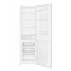 Combina frigorifica Heinner HC-HM262E++, 262 l, Control electronic, Iluminare LED, Usi reversibile, Clasa E, H 180 cm, Alb