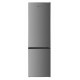 Combina frigorifica Heinner HC-HM262XE++, 262 l, Control electronic, Usi reversibile, Iluminare LED, Clasa E, H 180 cm, Inox