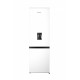 Combina frigorifica Heinner HC-HS268WDE++, 268 l, Clasa E, Control electronic, Dozator apa, Iluminare LED, H 180 cm, Alb