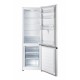 Combina frigorifica Heinner HC-HS268WDE++, 268 l, Clasa E, Control electronic, Dozator apa, Iluminare LED, H 180 cm, Alb