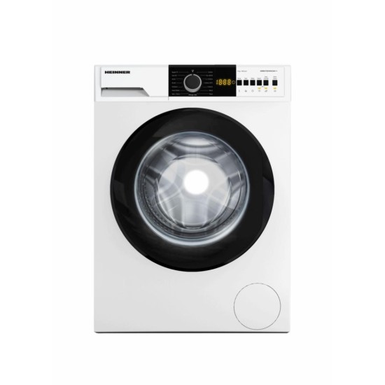 Masina de spalat rufe Heinner HWM-VT2914IVCHA+++, 9 kg, 1400 rpm, Clasa A, Motor Inverter, Display digital, Blocare acces copii, Alb