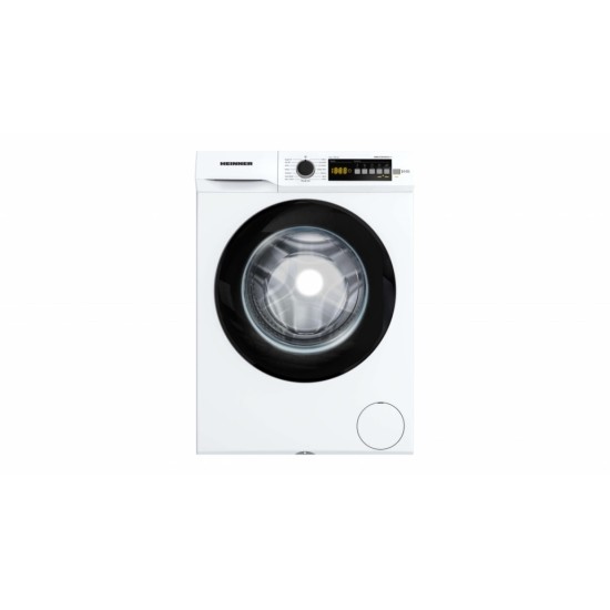 Masina de spalat rufe Heinner HWM-VT2914IVKA+++, 9 kg, 1400 rpm, Clasa A, Motor Inverter, Display digital, Blocare acces copii, Alb