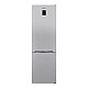 Combina frigorifica Heinner HCNF-V366SE++, 366 l, No Frost, Clasa E, Display, Control electronic, Iluminare LED, Alarma usa deschisa, H 201 cm, Argintiu