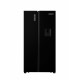 Side by side Heinner HSBS-HS519NFBKWDE++, 519 l, Full No Frost, Clasa E, Dozator de apa, Display touch, Alarma usa deschisa, H 1786 cm, Negru