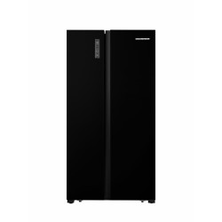 Side by side Heinner HSBS-520NFBKF+, 519l, Full No Frost, Multi Air Flow, Control touch, Clasa F, H 178.6, Negru