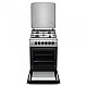 Aragaz Samus SM561XPBS,4 arzatoare pe gaz, Cuptor pe gaz, Capacitate cuptor 49 l, Siguranta plita + cuptor, Inox