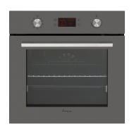 Cuptor incorporabil Fram FBO-V659GCDRC-GVG, Electric, 69 l, Autocuratare catalitica, Clasa A, Timer Digital, Display Touch+Butoane, Grill, Iluminare, Blocare display, Sticla gri victoria