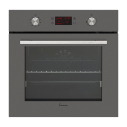 Cuptor incorporabil Fram FBO-V659GCDRC-GVG, Electric, 69 l, Autocuratare catalitica, Clasa A, Timer Digital, Display Touch+Butoane, Grill, Iluminare, Blocare display, Sticla gri victoria