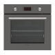 Cuptor incorporabil Fram FBO-V659GCDRC-GVG, Electric, 69 l, Autocuratare catalitica, Clasa A, Timer Digital, Display Touch+Butoane, Grill, Iluminare, Blocare display, Sticla gri victoria