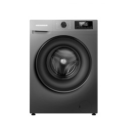 Masina de spalat rufe Slim Heinner HWM-H7014IVSMTC+++, 7 kg, 1400 rpm, Clasa C, Motor Inverter, Display digital, Blocare acces copii, Gri