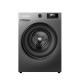 Masina de spalat rufe Slim Heinner HWM-H7014IVSMTC+++, 7 kg, 1400 rpm, Clasa C, Motor Inverter, Display digital, Blocare acces copii, Gri