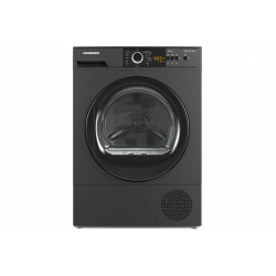 Uscator de rufe Heinner HHPD-V9T1CHSA++, Pompa de caldura, 9 kg, Clasa A++, Display Led, Functie Anti-sifonare, Argintiu
