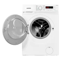 Masina de spalat rufe Albatros AWM1064, 6 kg, Slim, 15 programe, 1000 rotatii, Clasa energetica E, Termostat reglabil, Program ECO 40-60°C, Blocare acces copii, Alb