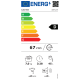 Masina de spalat rufe Albatros AWM1274,7 kg, Slim, 15 Programe, 1200 Rotatii, Clasa energetica D, Termostat reglabil, Program ECO 40-60°C, Blocare acces copii, Alb