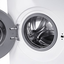 Masina de spalat rufe Albatros AWMI1484,8 kg, Slim, Motor Inverter, 15 Programe, 1400 Rotatii, Clasa A, Blocare acces copii, Alb