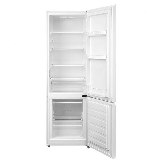 Combina Frigorifica Albalux AXCF350E, 262 L, Clasa energetica E, Termostat reglabil, 2 sertare congelator, H 177.3 cm, Alb