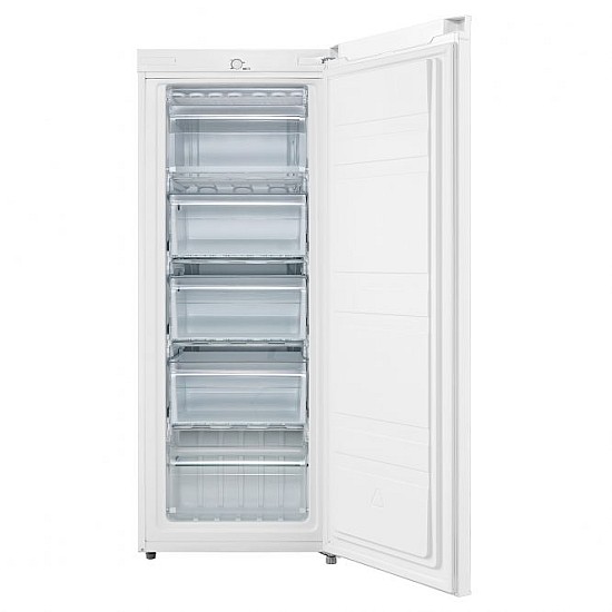Congelator Albalux AXCG217E, 160 L, Clasa energetica E, Termostat reglabil, 5 sertare, H 142 cm, Alb