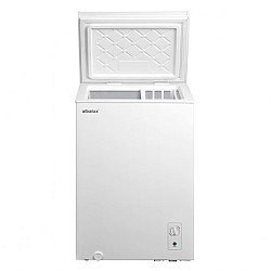 Lada frigorifica Albalux AXLF116E, 99 L, Clasa energetica E, Dubla functionare frigider/congelator, Termostat reglabil, Orificiu dranaj, Alb