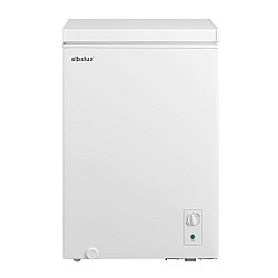 Lada frigorifica Albalux AXLF116E, 99 L, Clasa energetica E, Dubla functionare frigider/congelator, Termostat reglabil, Orificiu dranaj, Alb