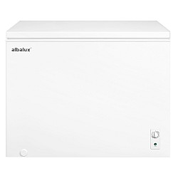 Lada Frigorifica Albalux AXLF316E, 293 L, Dubla furnctionare frigider/congelator, Clasa energetica E, Orificiu drenaj, Alb
