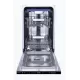 Masina de spalat vase incorporabila Heinner HDW-BIM45710AD+++, 10 seturi, 7 programe, Display LED, Auto-door opening, Aquastop, Clasa D, 45 cm