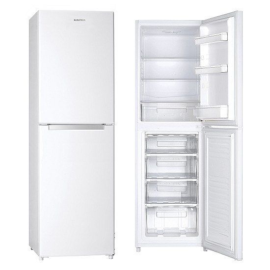 Combina Frigorifica Albatros CF333E, 248 L, Clasa energetica E, Termostat reglabil, 4 sertare congelator, H 177 cm, Alb