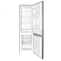 Combina Frigorifica Albatros CFXD343E, 260 l, Clasa E, H 180 cm, Inox/Argintiu