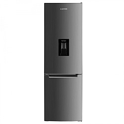 Combina Frigorifica Albatros CFXD395E, 313 l, Clasa energetica E, Termostat reglabil, 3 sertare la congelator, H 186 cm, Inox/ Argintiu