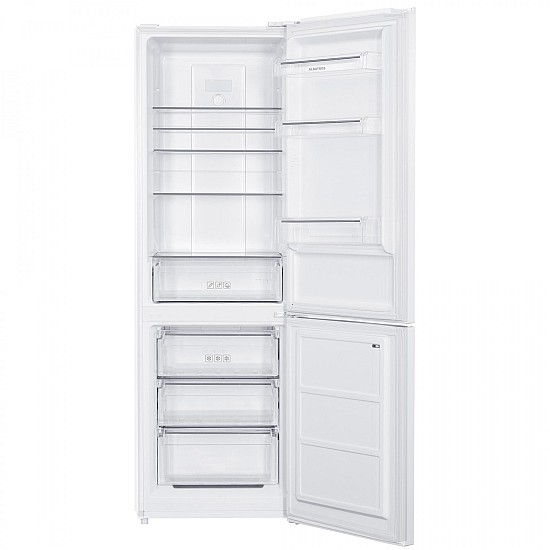 Combina Frigoifica Albatros CNF395E, Full No Frost, 293 l, Clasa energetica E, 3 sertare congelator, H 185 cm, Alb