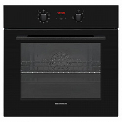 Cuptor incorporabil Heinner HBO-V659GCDRC-GBK, 69 l, 9 functii, Multifunctional,Grill, Ventilatie, Timer, Display touch, Perete catalitic, Clasa A, Sticla neagra