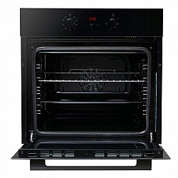Cuptor incorporabil Heinner HBO-V659GCDRC-GBK, 69 l, 9 functii, Multifunctional,Grill, Ventilatie, Timer, Display touch, Perete catalitic, Clasa A, Sticla neagra