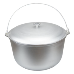 Ceaun aluminiu turnat 5L cu capac