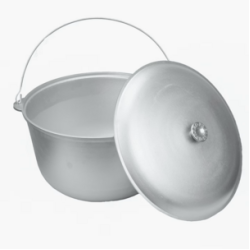 Ceaun aluminiu turnat 5L cu capac