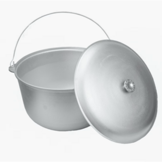 Ceaun aluminiu turnat 5L cu capac