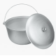 Ceaun aluminiu turnat 5L cu capac
