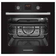 Cuptor incorporabil Heinner HBO-S569LDTGC-GBK, Electric, 56 l, Multifunctional, 9 Functii, GRILL, Display Touch, Clasa A, Sticla Neagra